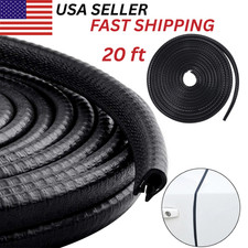 20ft U-shape Car Door Edge Guard Molding Trim Rubber Edge Strip Seal Protector 20ft U-shape Car Door Edge Guard Molding Trim Rubber Edge Strip Seal Protector