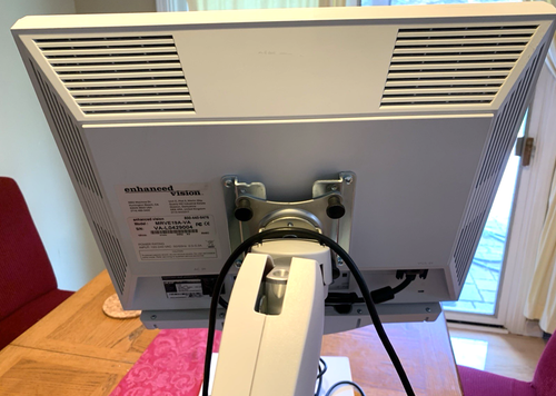 Merlin Enhanced Vision MRVE19A-VA 19" Electronic LCD Color Video Magnifier $299 - Picture 6 of 20