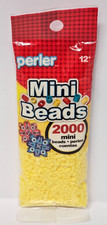 Perler Mini Beads For Kids Crafts, 2000 Pcs Pack Of 1 Yellow