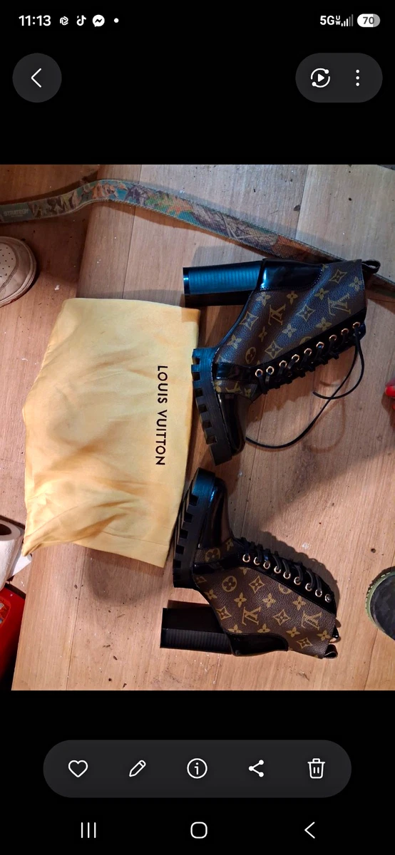 Louis Vuitton Lace Up Heels for Women for sale | eBay