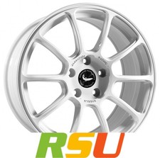 4x Barracuda Summa racing white 8x17" ET35 LK5 112 ML 73.1 Alufelgen 17 Zoll