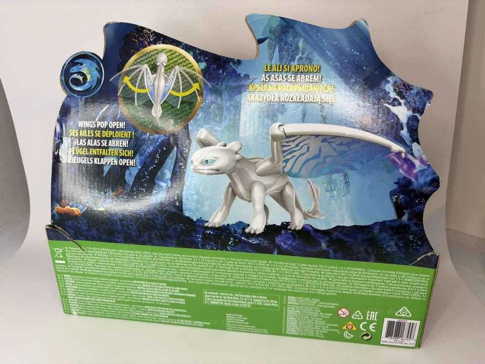 КАК ПРИРУЧИТЬ ДРАКОНА СКРЫТЫЙ МИР LIGHTFURY СВЕТА И ЗВУКОВ DELUXE ФИГУРКА - Изображение 2 из 3