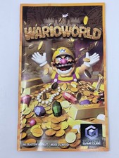 Wario World Instruction Manual Nintendo GameCube - Manual Only
