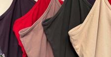 Sonoma Womens Lot Of 5 The Everyday Cami Tank Camisoles Size XXL EUC