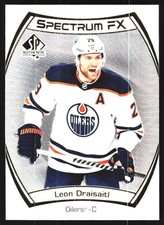 2021-22 SP Authentic #S-40 Leon Draisaitl Spectrum FX