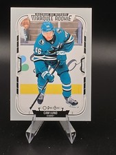 O-Pee-Chee 2025-26 Marquee Rookie Cam Lund #555 San Jose Sharks Hockey Card. rookie card picture