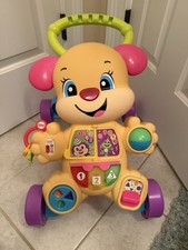 Fisher-Price Baby Push Walker Walking Aid Toy, Multicolor Walking Aids