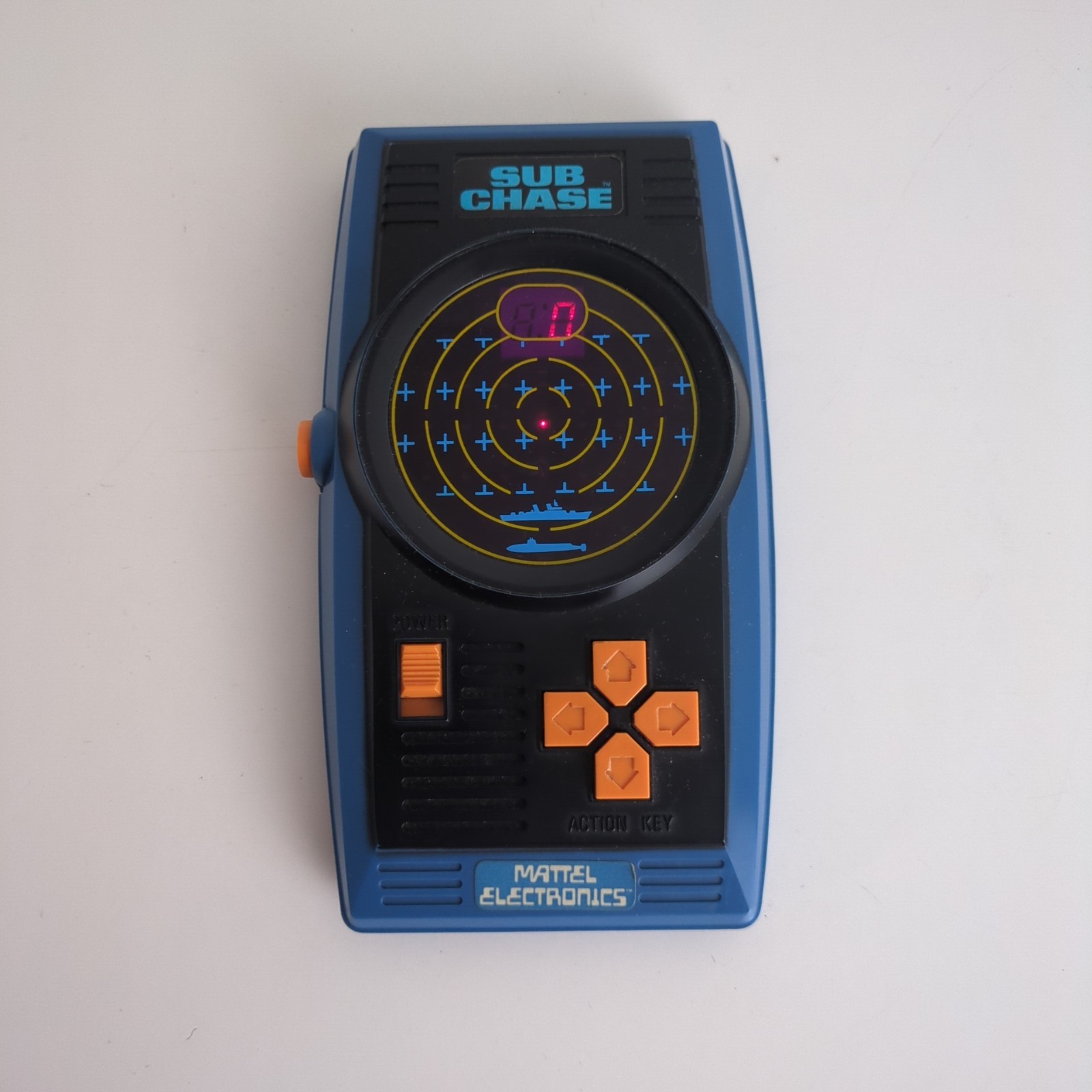 Mattel Electronics Sub Chase 1978 Gioco Elettronico Vintage Handheld Funzionante