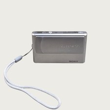 Sony DSC-T1 Cyber-shot Digital Camera Silver 5.0MP For Parts Repair