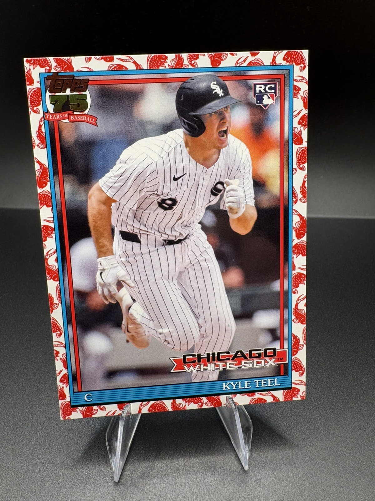 2026 Topps Series 1 1991 Retro Insert Koi Fish #T91-91 Kyle Teel RC Rookie