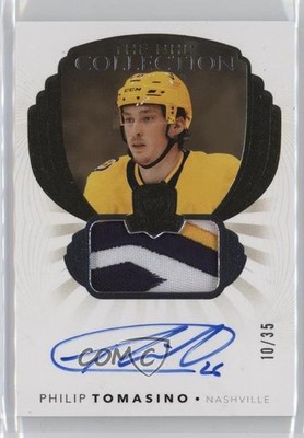 2021 The Cup NHL Collection 10/35 Philip Tomasino RPA Rookie Patch Auto RC w6g