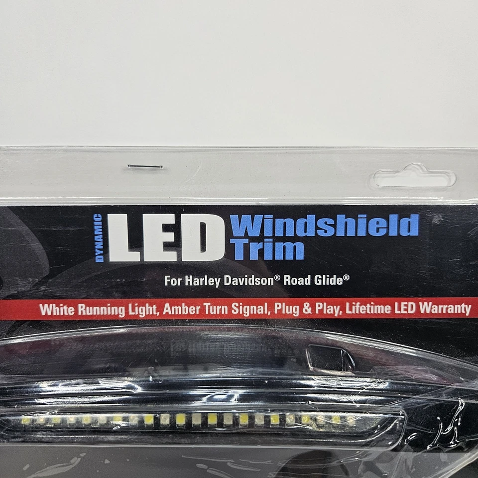 Luces LED de ajuste parabrisas Custom Dynamics 2040-1968 Harley-Davidson Road-Glide Foto 3 de 4
