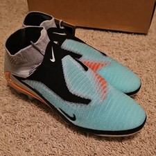 Nike Phantom 6 Elite High Cut FG - Turquoise/Chrome/Black LIMITED EDITION 7.5