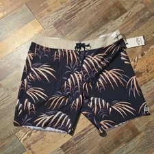 Billabong Sundays Pro Performance 19" Boardshorts Black Mens Size 38 NWT