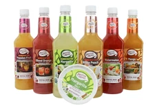 Margarita / Daiquiri Drink Mixes Variety, Ready to Use, 1 Liter Bottles (33.8 Fl