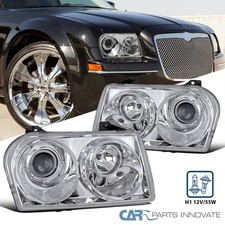 Fits 05-10 Chrysler 300 Replacement Projector Headlights Head Lamps Leftright