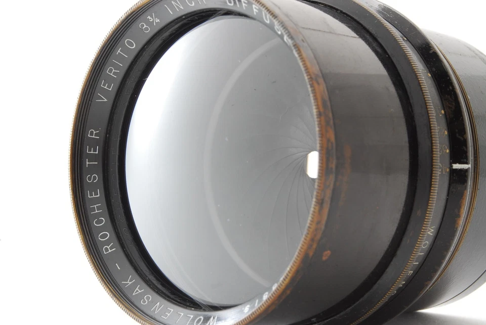 [MINT] Wollensak Rochester Verito 8 3/4 inch Diffused Focus F/4 Barrel Lens - Image 3 of 4