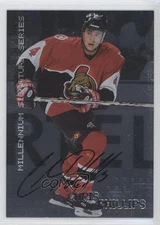 1999-00 ITG Be A Player Millennium Signature Series Chris Phillips #169 Auto