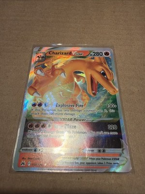 Charizard VSTAR 019/159 Crown Zenith Ultra Rare Holo Pokémon Card HP 280