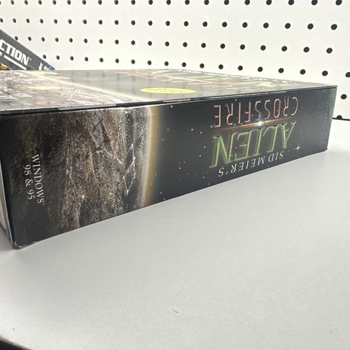 Sid Meier's Alien Crossfire - Alpha Centauri Exp. PC CD Big Box - New Sealed - Picture 9 of 9