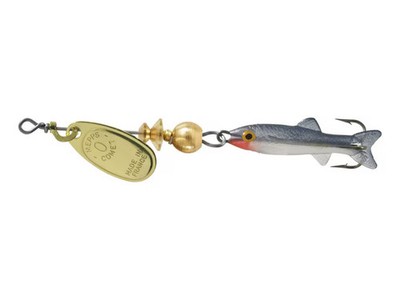 Mepps Comet Mino Inline Spinner 1 1/4'' with Shad Mino Gold Blade 1/9 oz