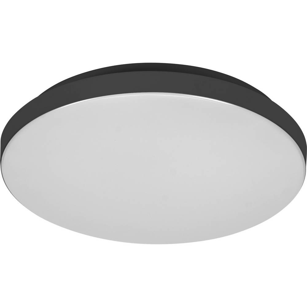 Plafonnier LED noir métallique Osram Homelighting aux finitions soignées pour bureau design