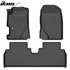 Fits 01-05 Honda Civic Sedan 3d Anti-slip Floor Mats All Weather Tpe Carpet 3pcs