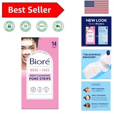 14 Count Deep Cleansing Blackhead Strips - Pain-Free Treatment for Nose  Face
