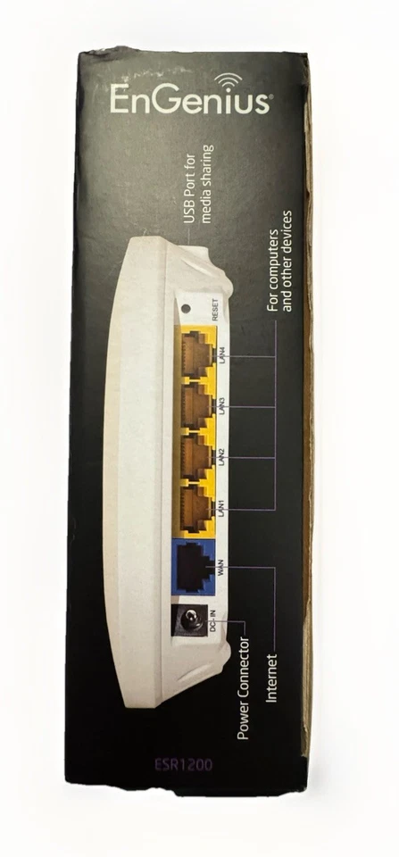 EnGenius ESR1200 Dual Band Wireless AC1200 Cloud Gigabit Router with USB - New. - Image 4 of 4