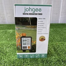 Johgee Digital Watering Irrigation Timer for Gardens New In Box Free Post