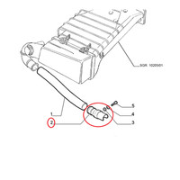 Originale Lufteinlass Luftfilteraufnahme FüR Lancia Dedra - Delta 7734193
