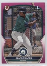 2023 Bowman Prospects Fuchsia 281/299 Lazaro Montes #BP-58 16hu