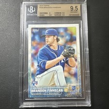 2015 Topps #154 Brandon Finnegan Rookie Kansas City Royals BGS 9.5