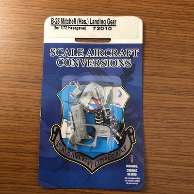 1/72 Scale Aircraft Conversions SAC 72010 B-25 Mitchell Metal Landing Gear 
