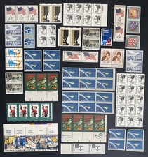 US Stamp Lot, Plate Blocks