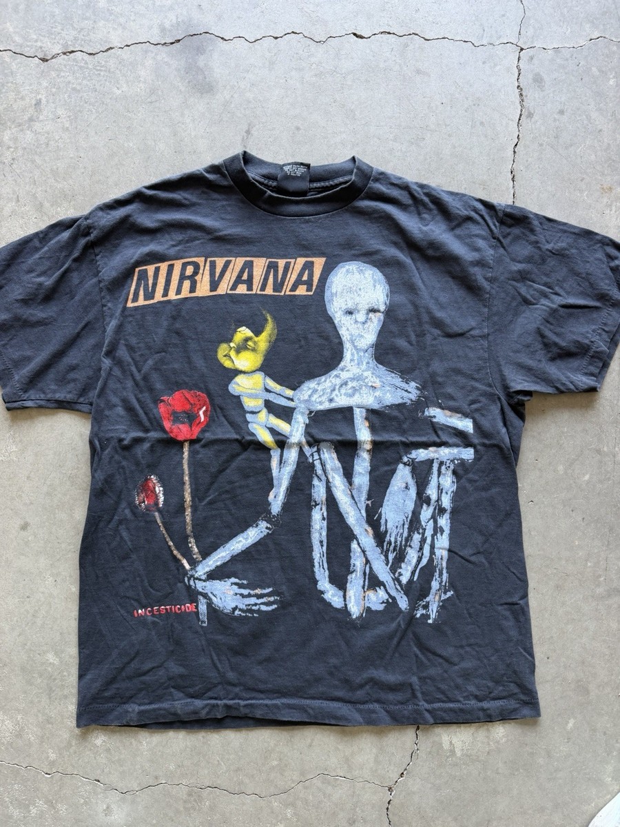 Nirvana Incesticide Reprint Single Stich Size XL Rare | eBay