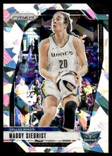 Maddy Siegrist Cracked Ice #94 2024-25 Panini Prizm WNBA Dallas Wings