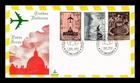 Dr Jim Stamps Vatican KimCover Air Mail 3v Set 1967 First Day Cover