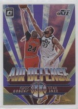 2021-22 Panini Donruss Optic Air Defense Purple Prizm Rudy Gobert #1 2l4