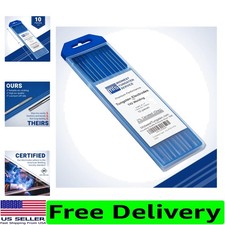 Consistent Quality 0.040" Grey Tungsten Electrodes - 10-Pack for TIG Welding