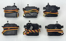 Lot of 6 Hitec Servos HSR-1425CR, HS-300, 5485HB, 485HB, 945MG