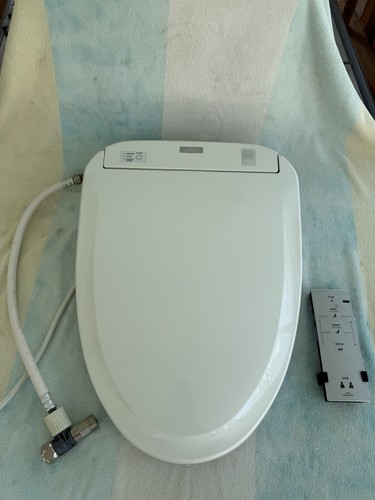 TOTO Elongated White Bidet Toilet Seat   TCF4731C2U Remote Heated