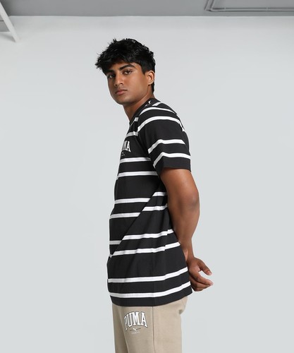 PUMA Squad Stripe AOP Tee - Magliette, 681793-XL - Foto 2 di 7