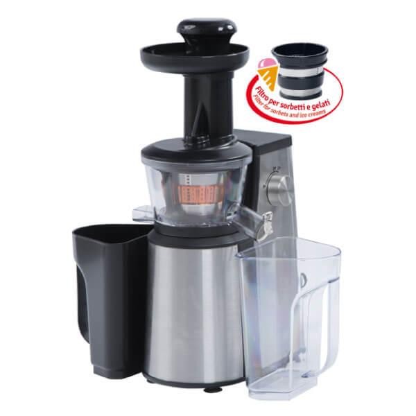 Crea Sorbetti e Succhi Vivi con RGV Juice Art New - 400W Inox
