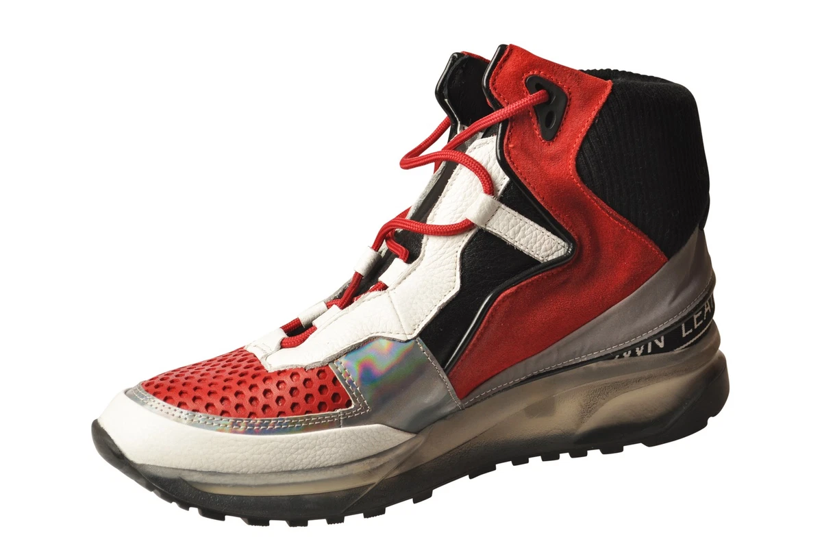 Leather Crown Damen sneackers alte legate Rot Größe 39-40