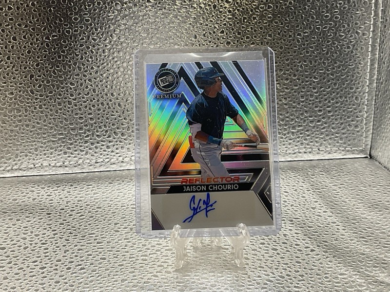 2024 Leaf Press Pass Premium Jaison Chourio Rookie Autograph #2/35