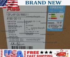 1pc New ABB A185-30-11 Contactor 24V、110V 50Hz / 110-120V 60Hz、220-230V