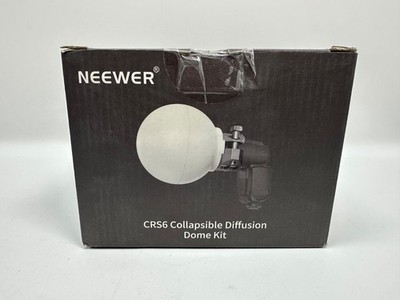 NEEWER CRS6 Collapsible Diffusion Dome Kit with 3 Adapter Rings