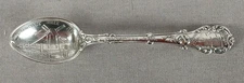 Alvin Ye Old Wynde Mille Nantucket Mass Sterling Silver Souvenir Spoon