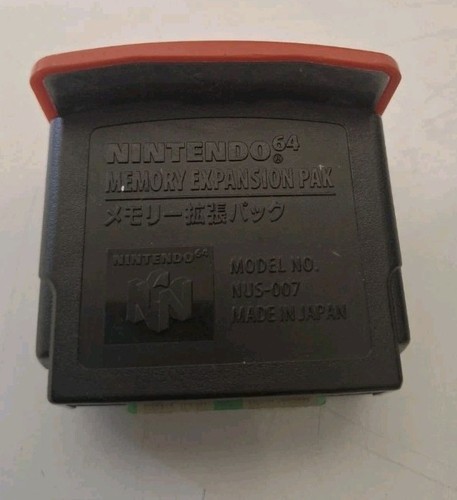 Nintendo 64 Memory Expansion Pak NUS-007 OEM Official N64 Expansion Pack OEM